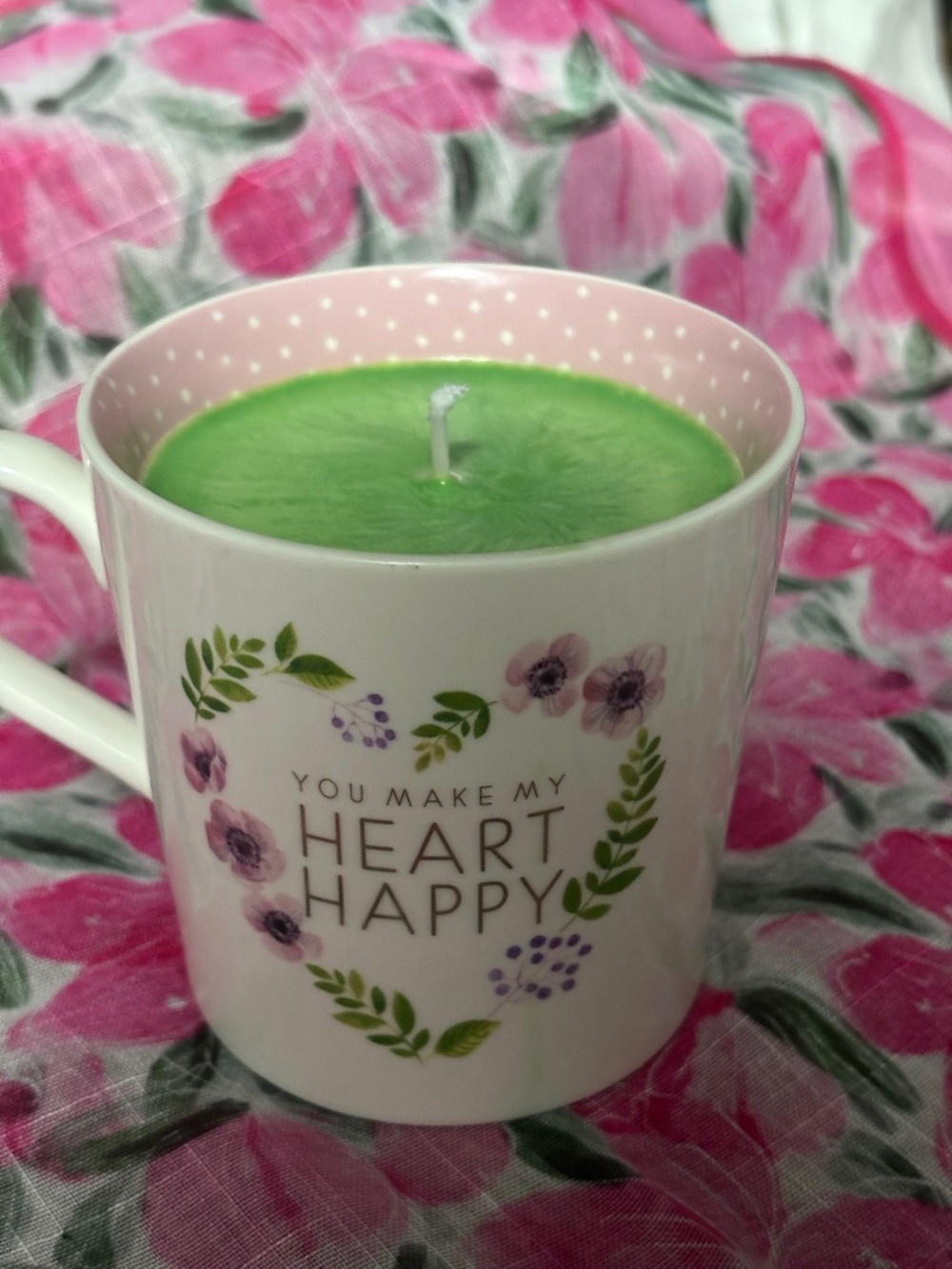 Gardenia scented candle